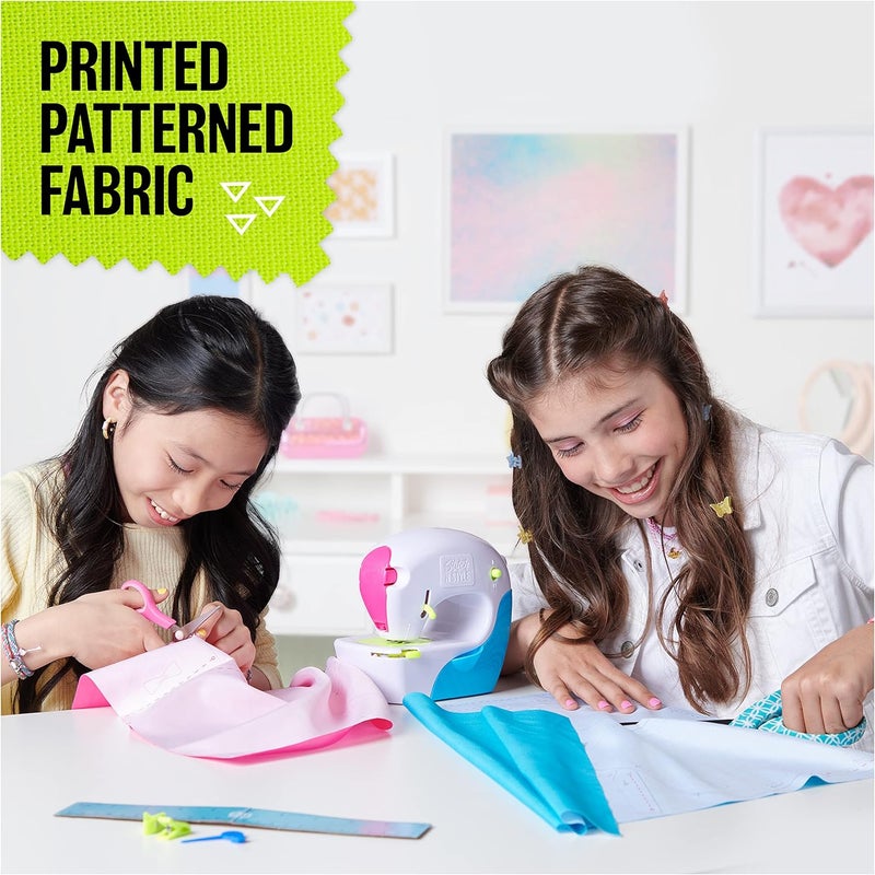 Cool maker , Exclusive Neon Stitch ‘N Style Fashion Studio, Sews 8 Stylish Projects, Pre-Threaded Sewing Machine Toy, Arts & Crafts Kids Toys for Girls - Image 4